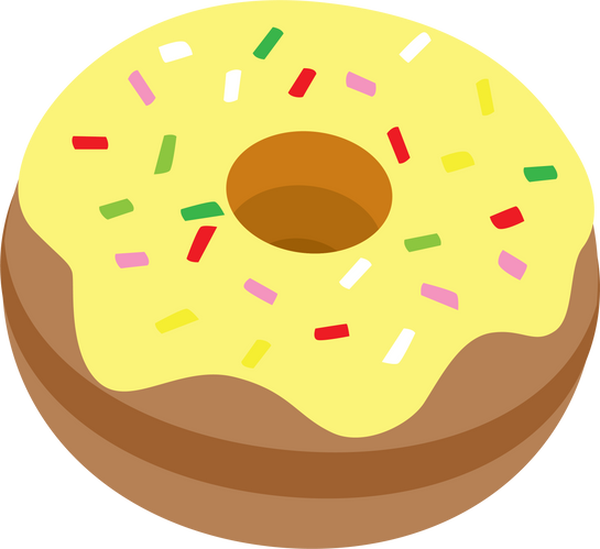 Donut with Sprinkles